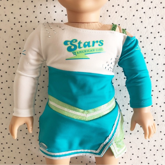 American Girl #78 Truly Me Nfinity Competition Cheerleader Outfit Discontinued - Picture 7 of 9
